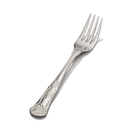 Bon Chef Kings, Salad/Dessert Fork, Mirror Finish, 18/10, 7.07" , set of 12 S2707